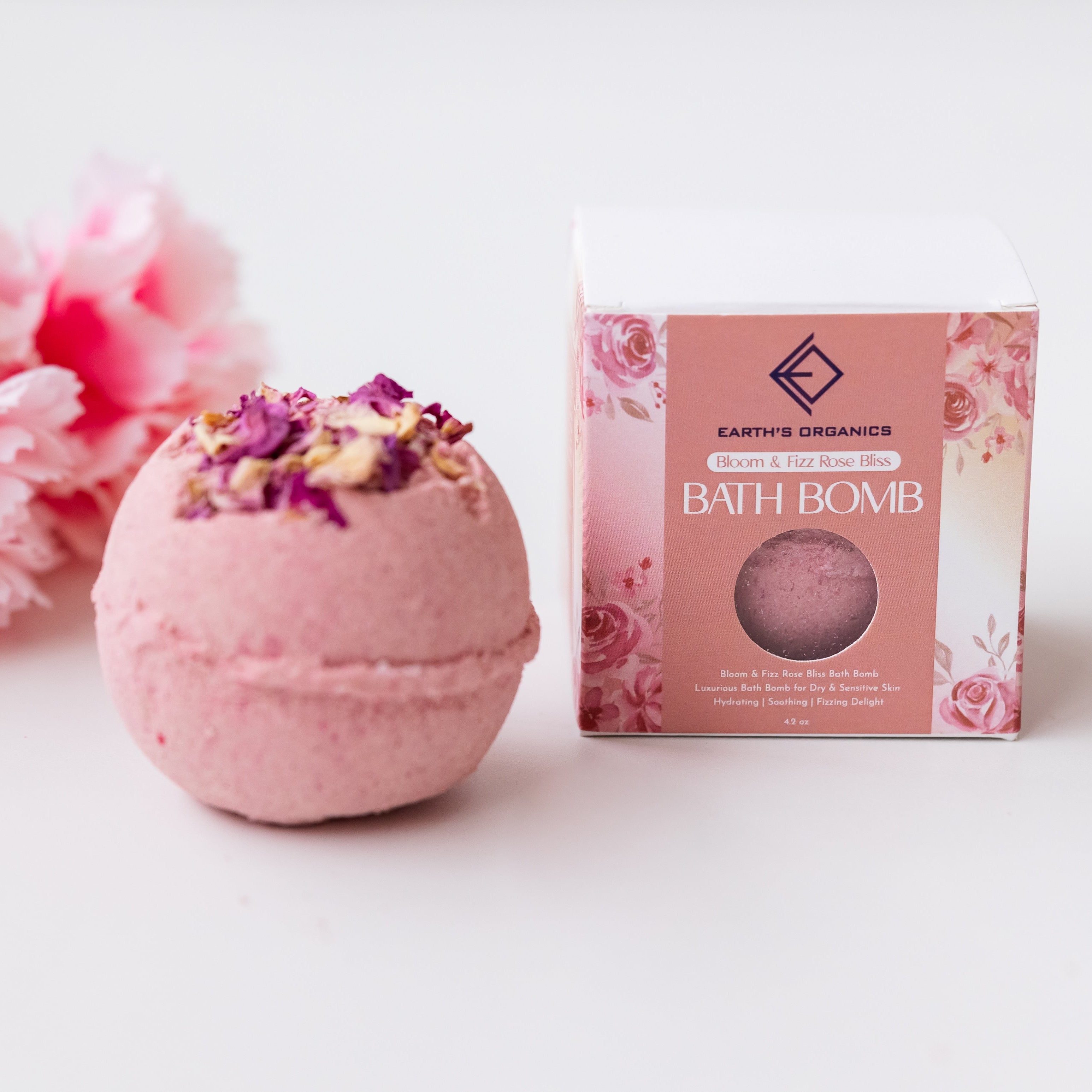 Bloom & Fizz Rose Bliss Bath Bomb