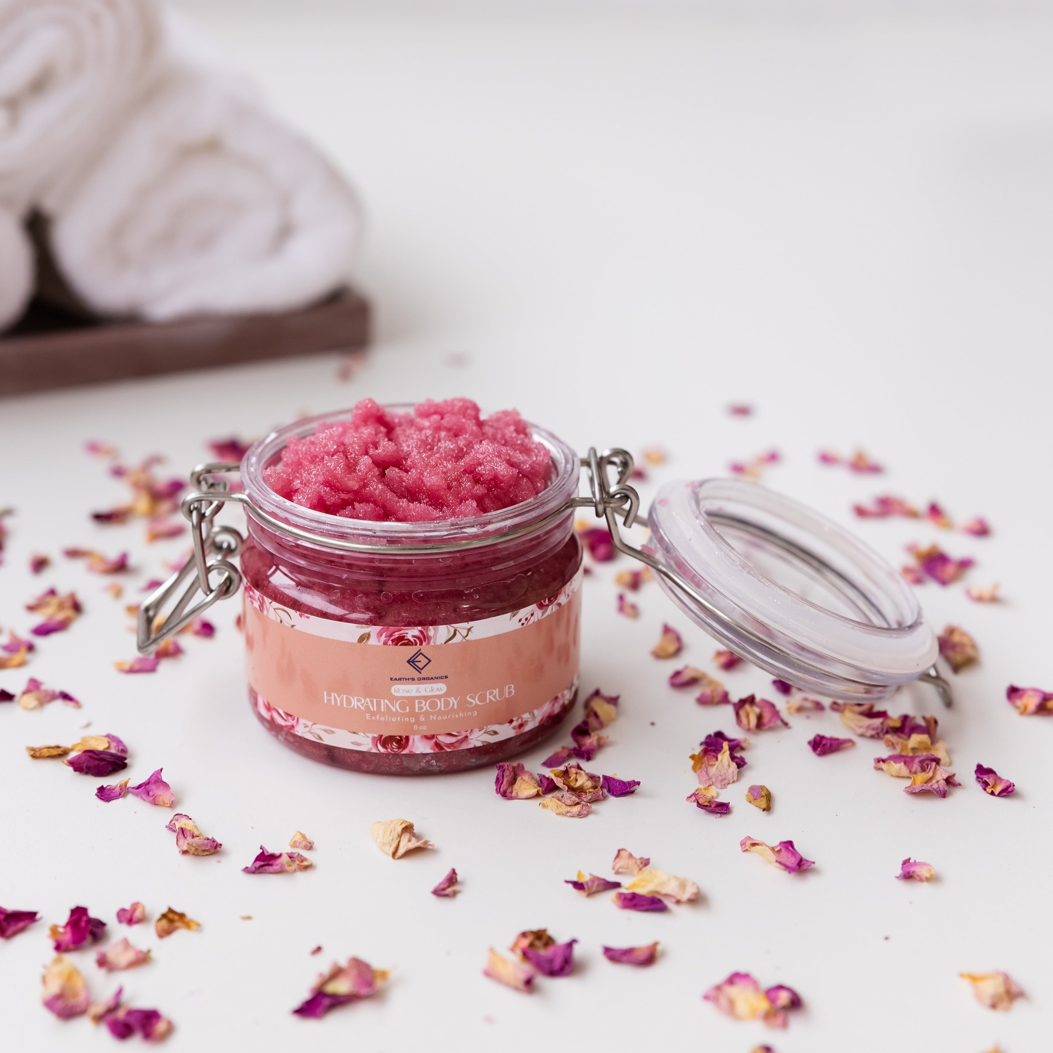Rose & Glow Hydrating Body Scrub