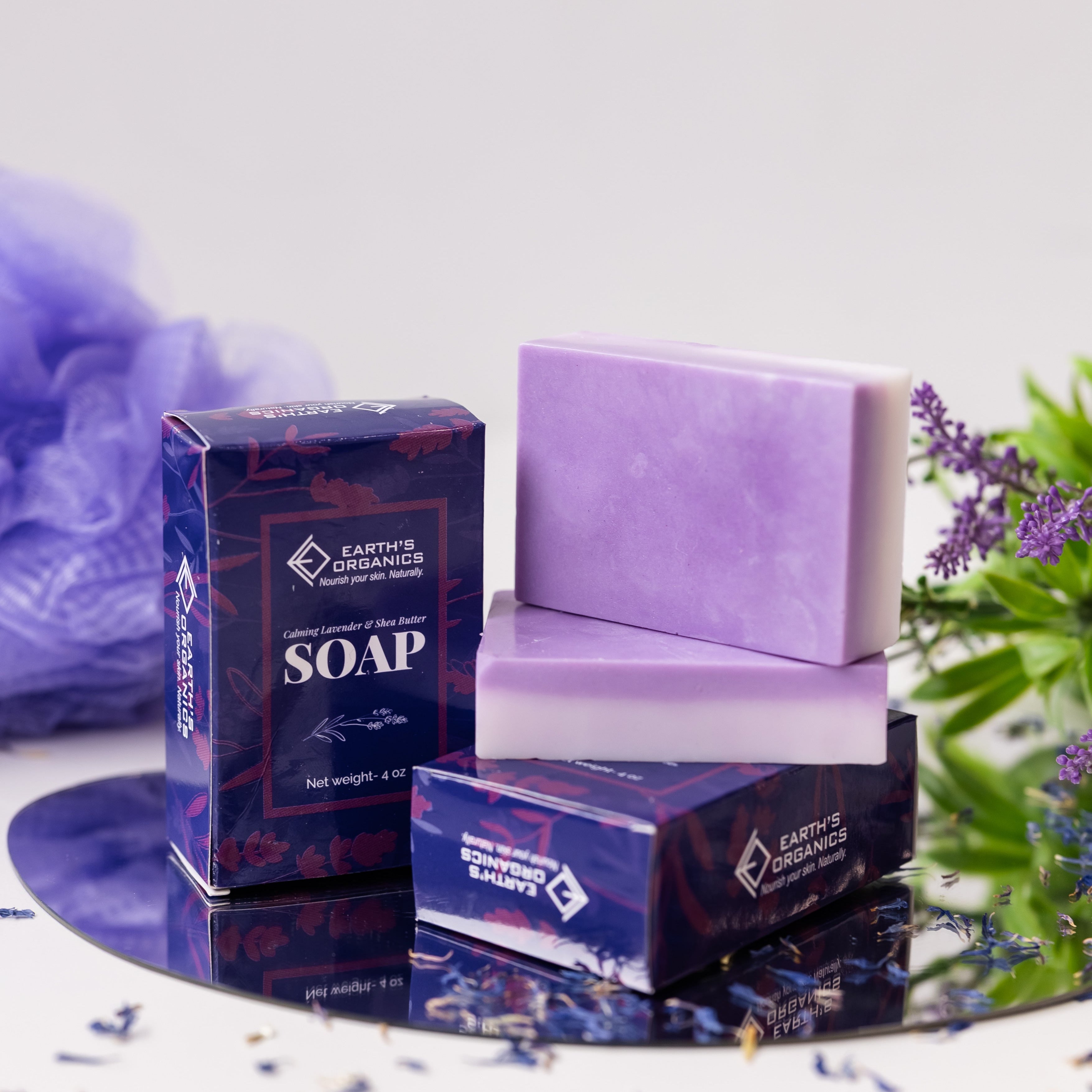 Relaxing Lavender & Shea Butter Soap