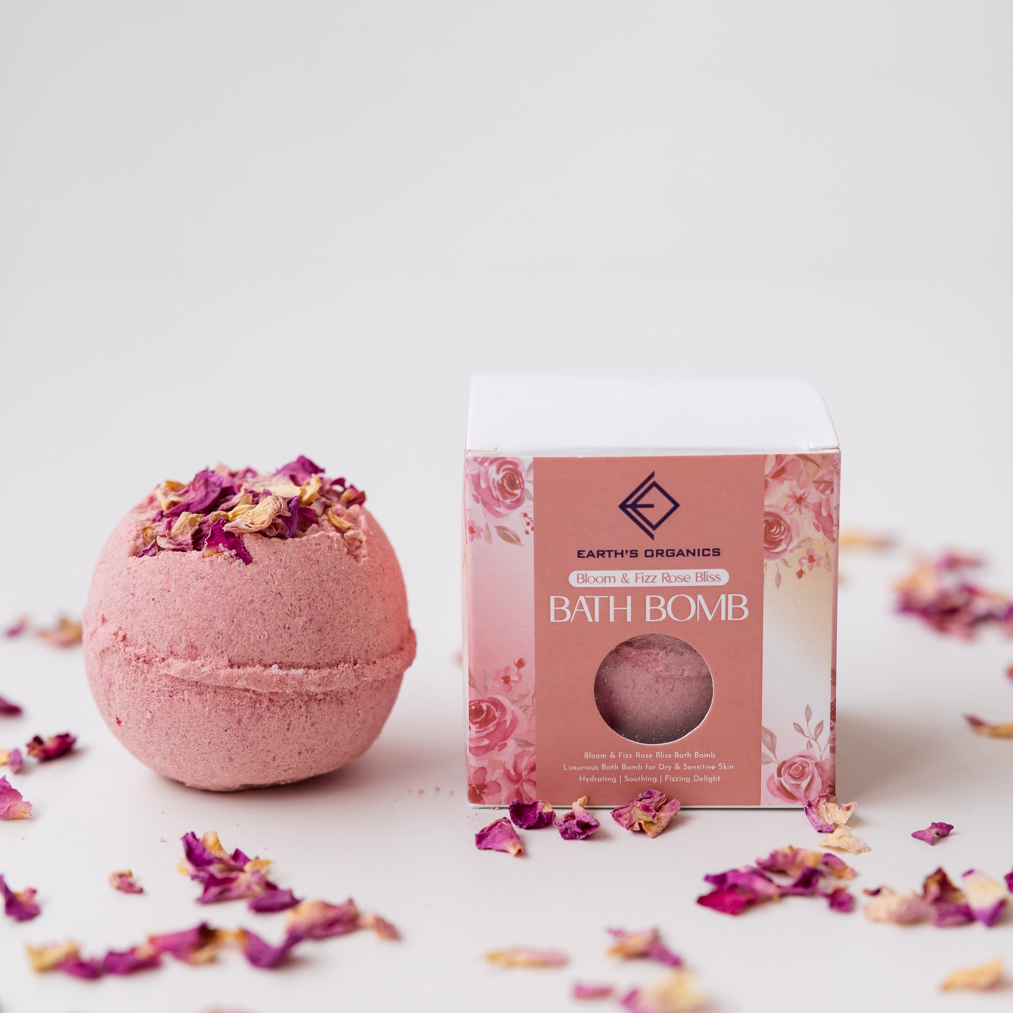 Bloom & Fizz Rose Bliss Bath Bomb